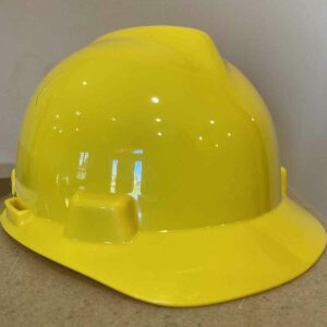 Rachet Yellow Hard Hat